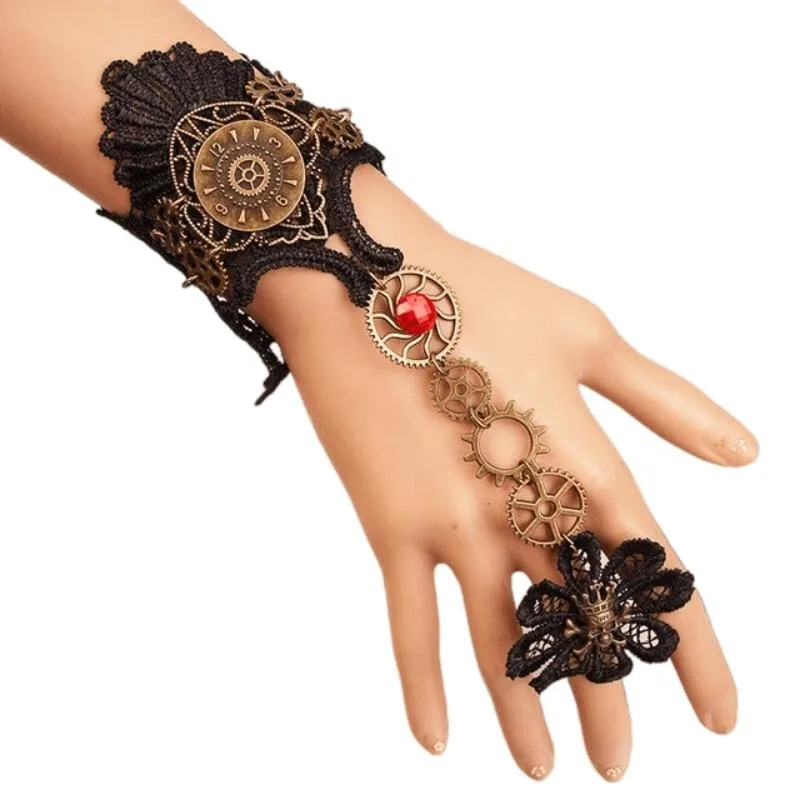 View 3 — Steampunk bracelet — cog