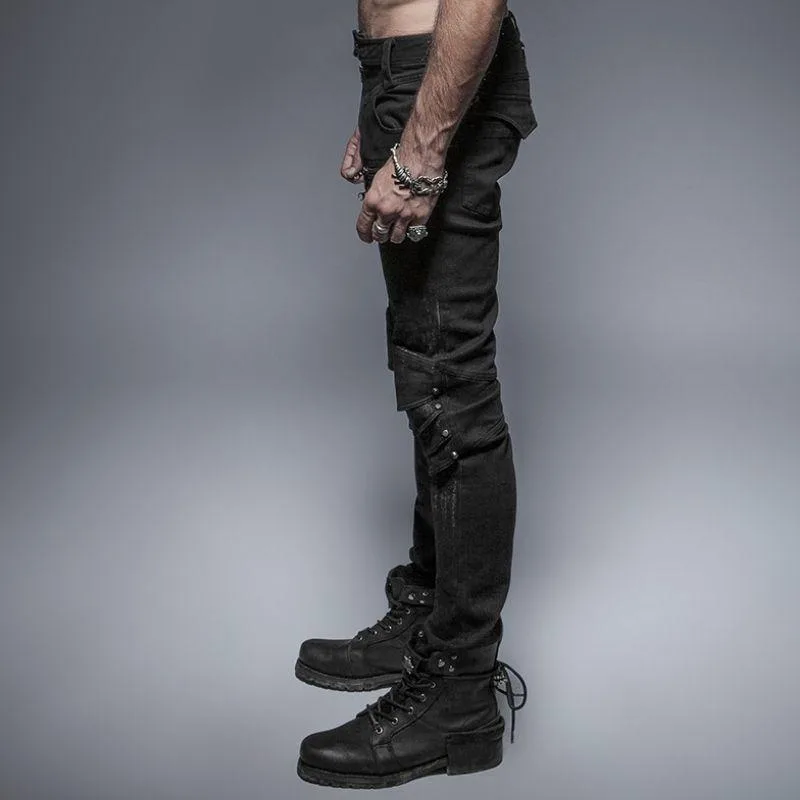 View 3 — Gothic steampunk trousers — punk RAVE