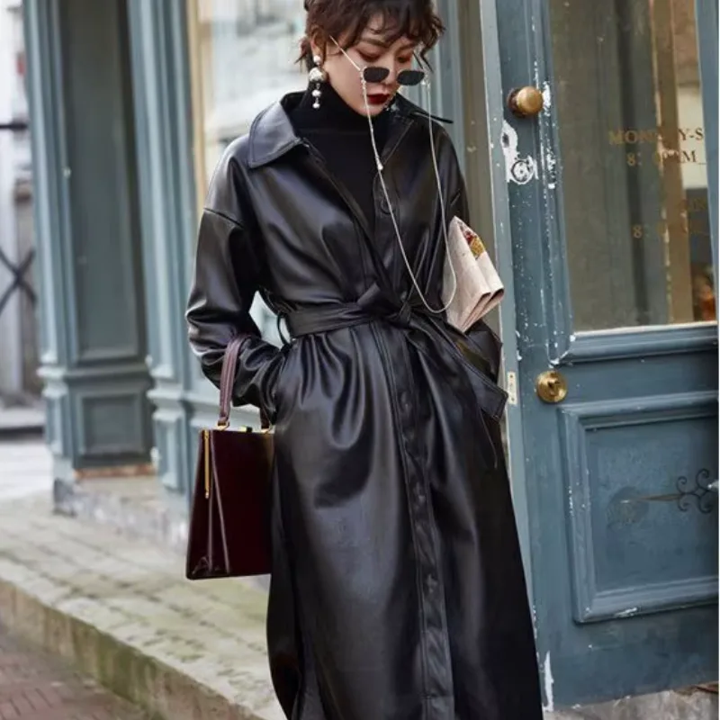 View 6 — Steampunk coat — Trench Coat oversized PU