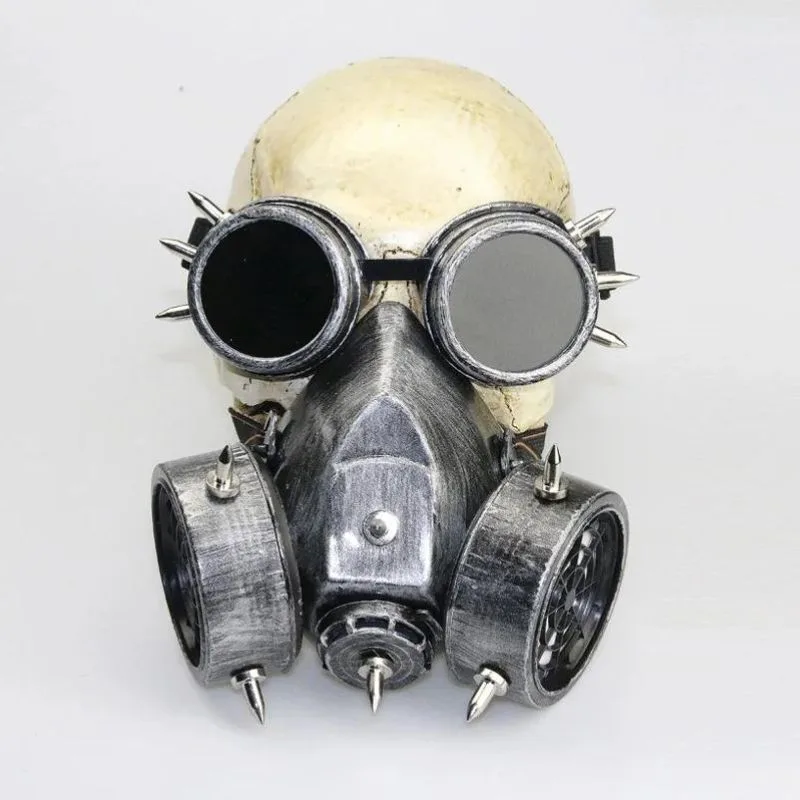 View 6 — Steampunk mask — Gas costume accessory