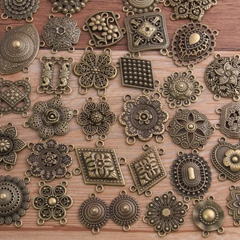 View 2 — Steampunk charm antique-style