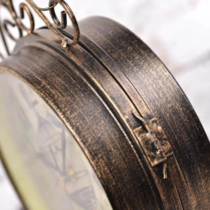View 2 — Steampunk clock — station double face