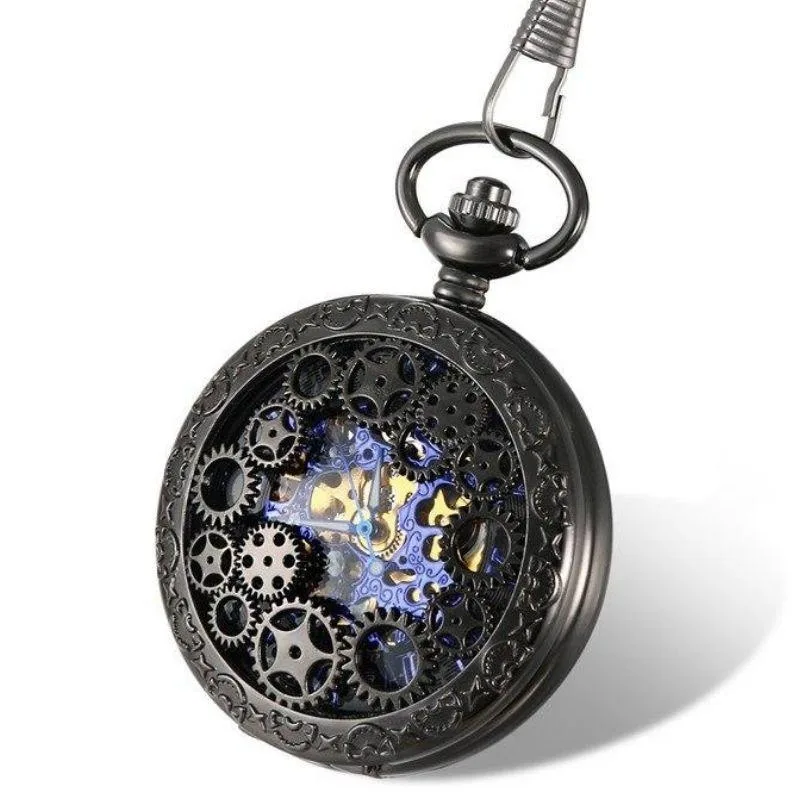 Steampunk pocket watch — cogs
