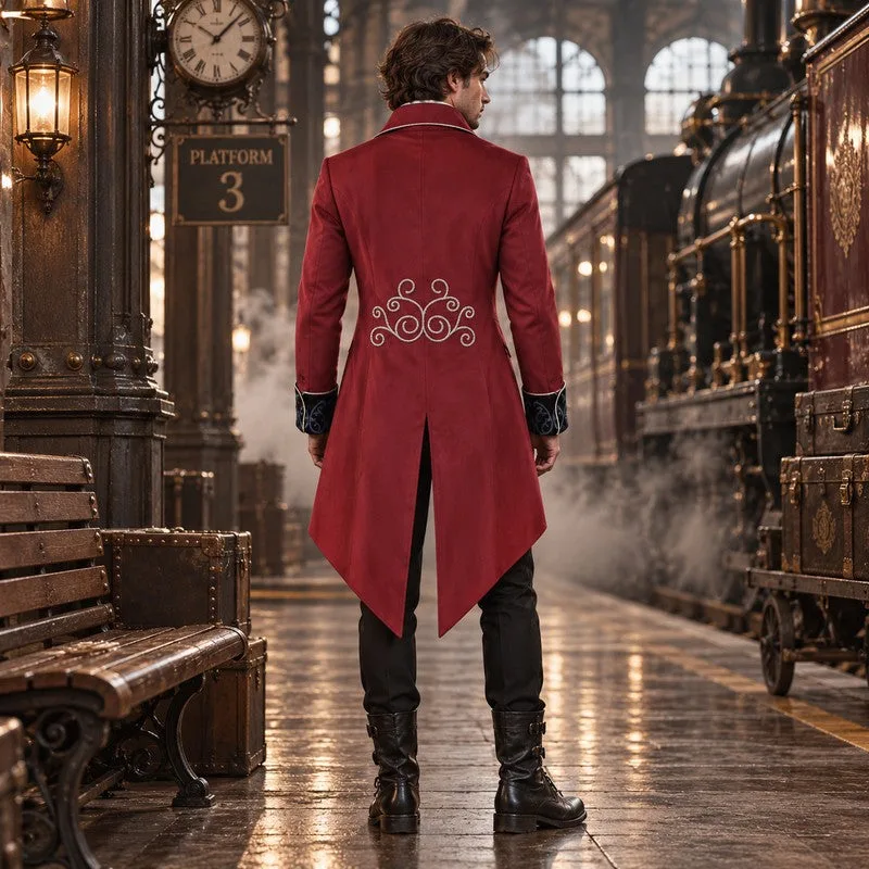 View 5 — Gothic steampunk frock coat — Jacket
