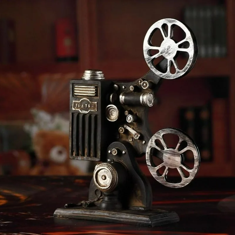 View 2 — Steampunk projector cinema decor