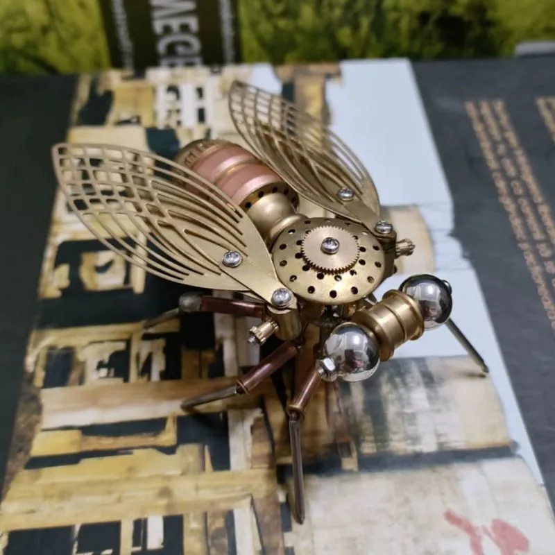 View 5 — Steampunk fly metal