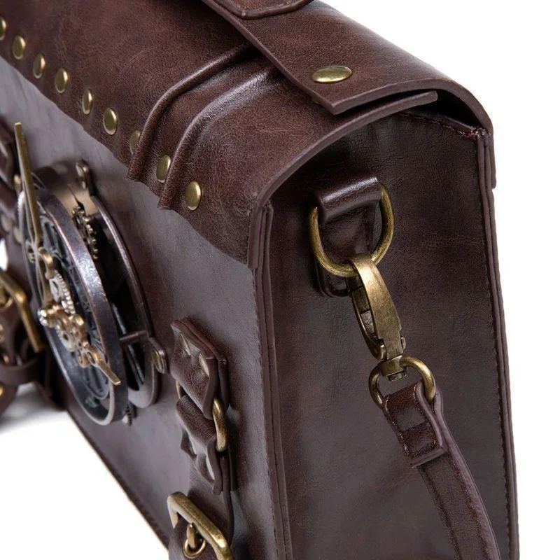 View 6 — Steampunk bag — EDISON with wallet