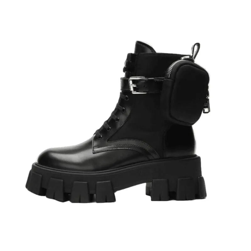 Women’s steampunk ankle boots — punk