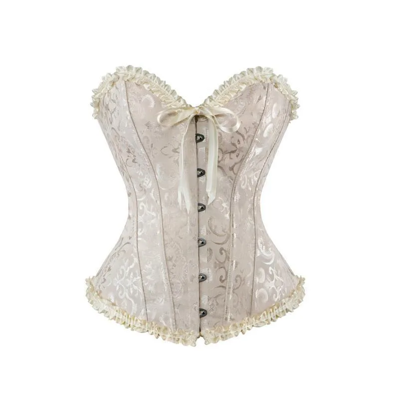 View 9 — Steampunk corset — brocade