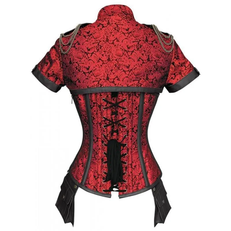 View 6 — Women’s gothic steampunk corset