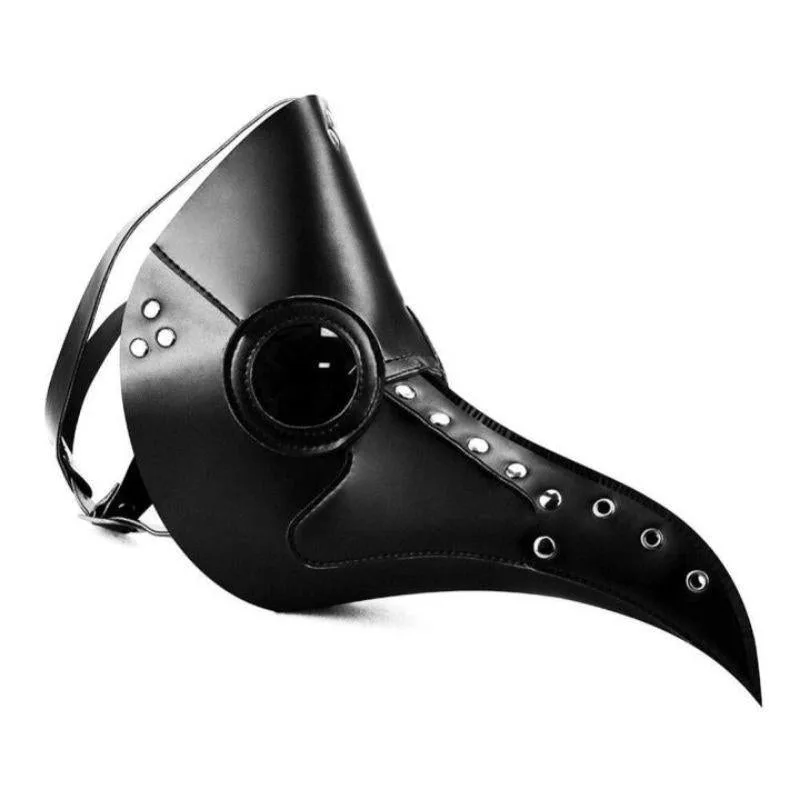 View 5 — Steampunk mask — plague black