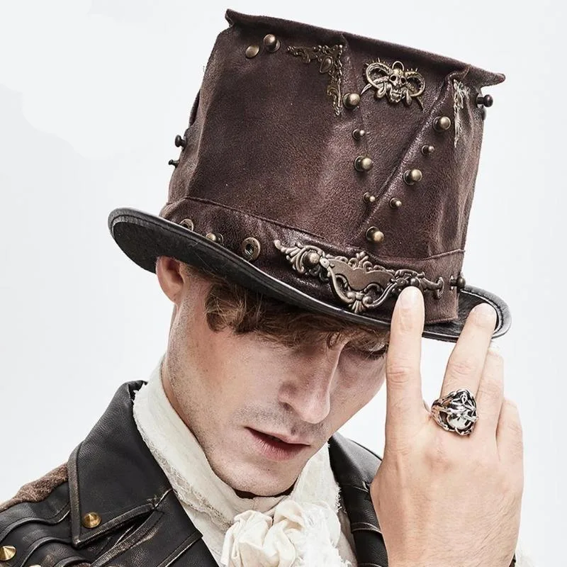 View 2 — Steampunk hat — Goth