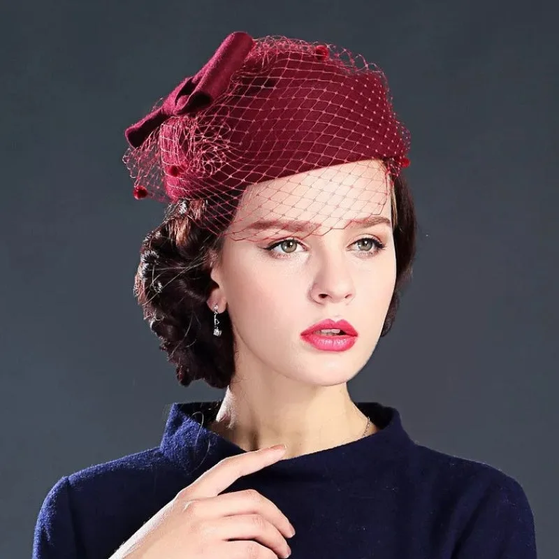 View 2 — Steampunk hat — veil