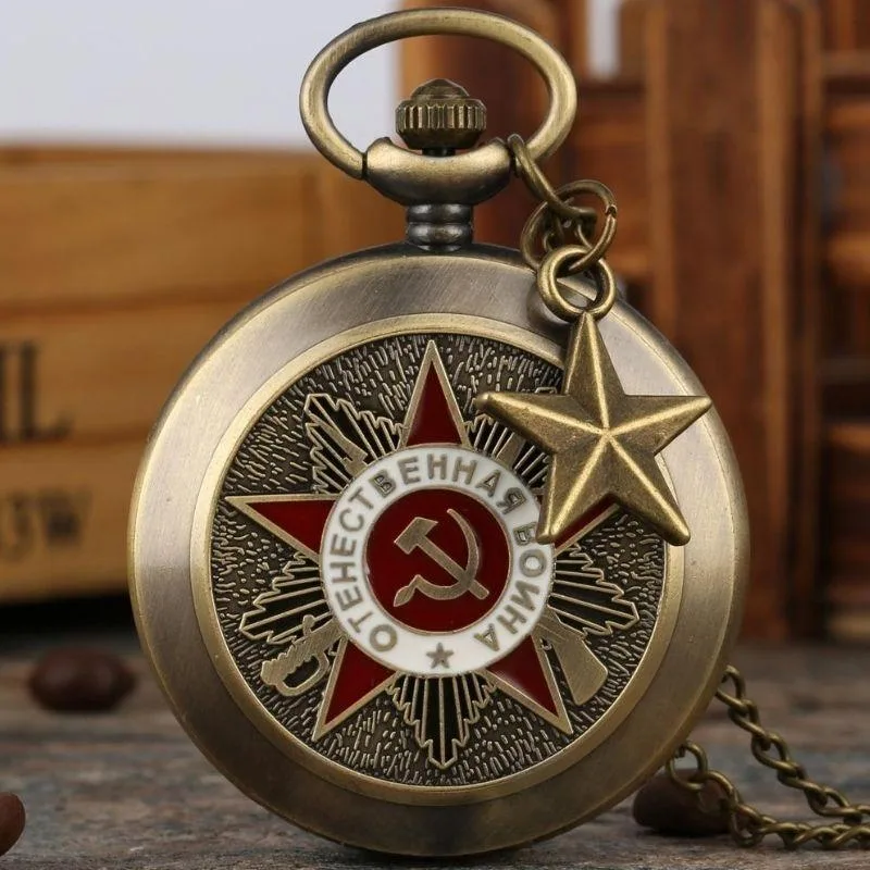 View 5 — Steampunk watch — pocket Soviet