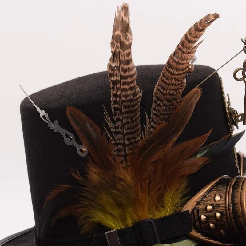 View 5 — Steampunk hat — 'explorer