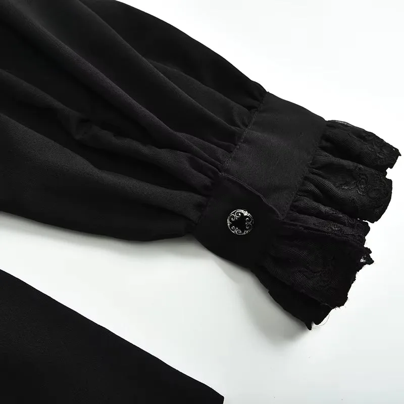 View 9 — Men’s Victorian steampunk shirt