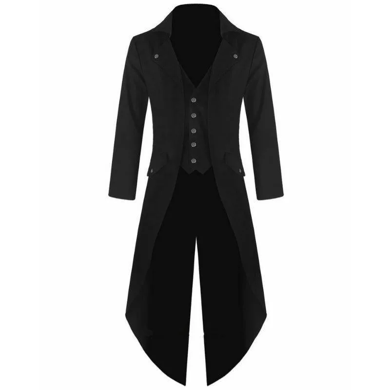 Victorian gothic steampunk tailcoat — Jacket