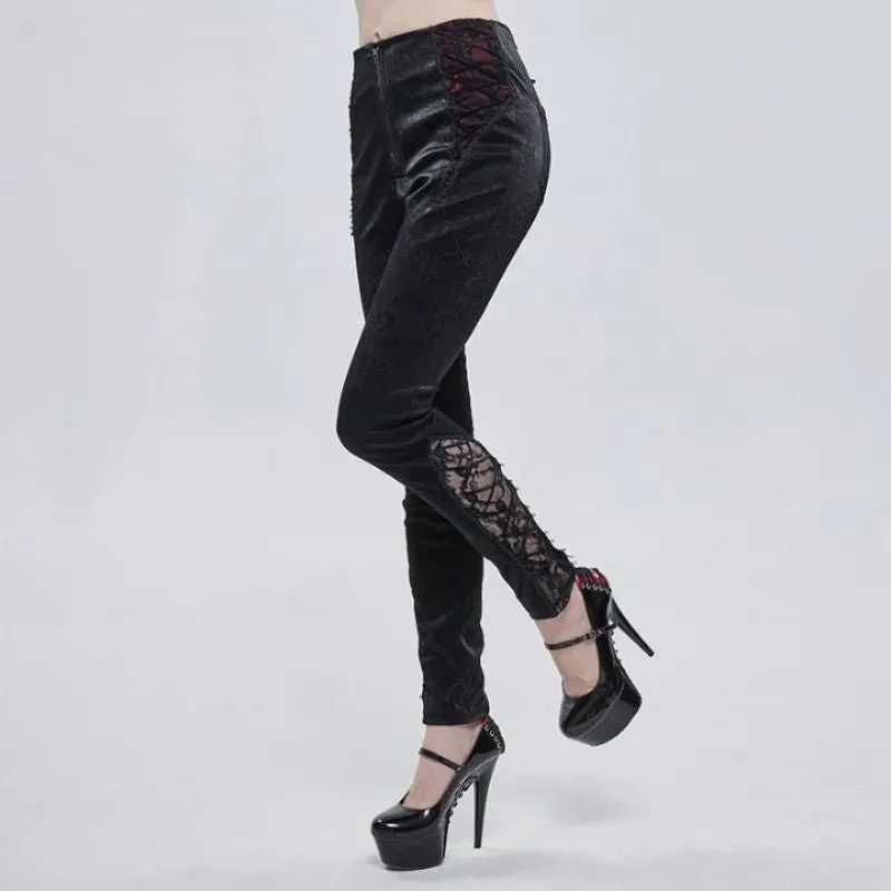 View 4 — Gothic vintage-style steampunk trousers