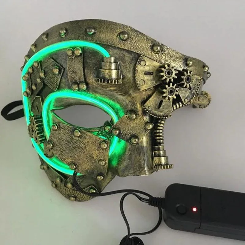 View 4 — Steampunk mask — Half