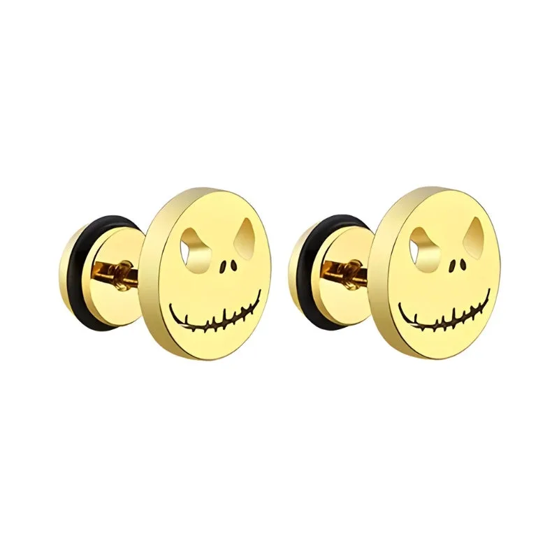 View 9 — Steampunk earrings — small