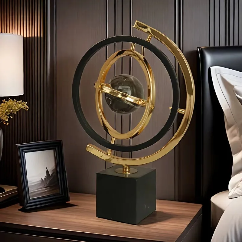 View 7 — Steampunk sphere armillary home decor