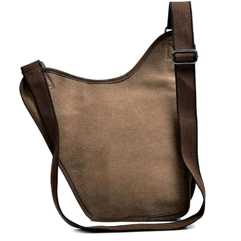 View 4 — Vintage-style steampunk satchel — shoulder strap