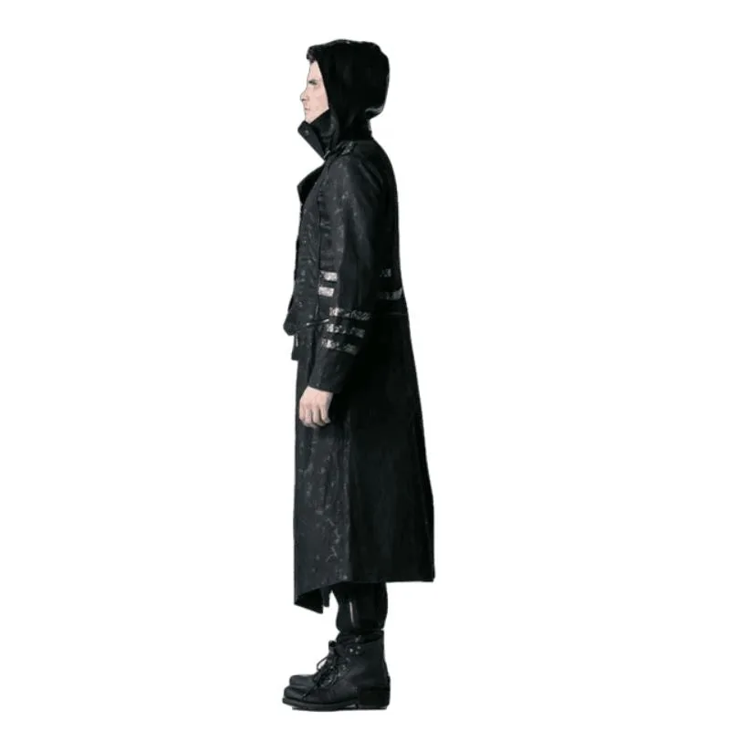 View 5 — Men’s steampunk coat — Long