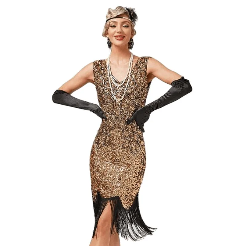 View 9 — Steampunk dress — Cabaret Chic