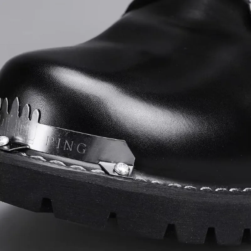 View 3 — Steampunk boots — high-top