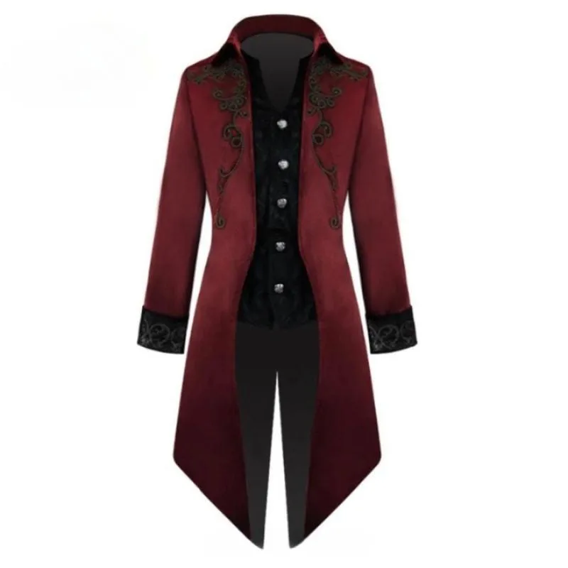 View 21 — Gothic steampunk frock coat — Jacket