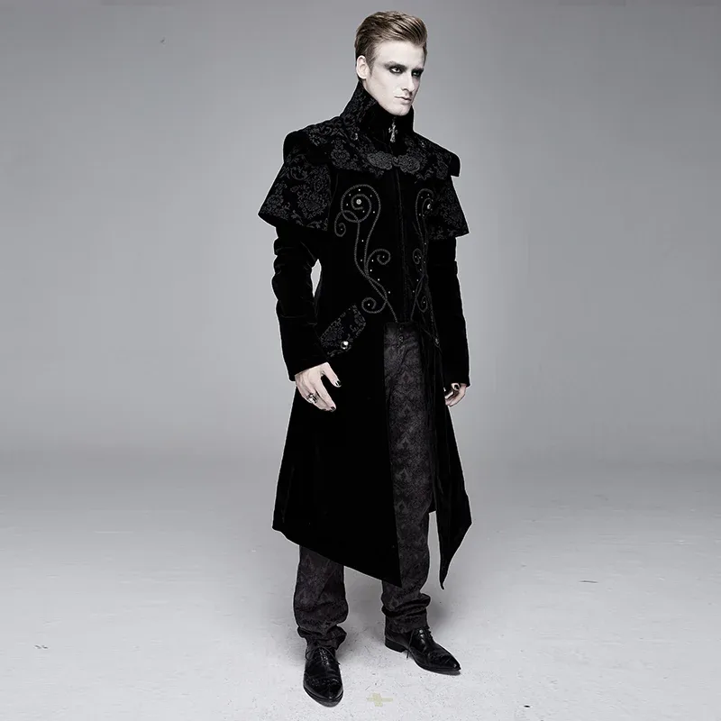 View 5 — Men’s Victorian steampunk coat