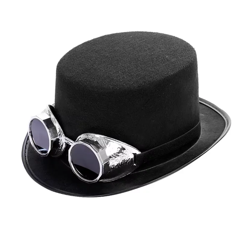 Steampunk hat — welding-Style goggles