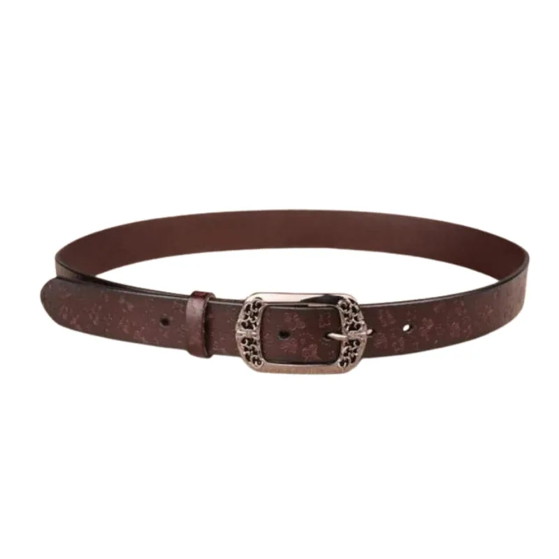 View 5 — Women’s steampunk belt — faux leather