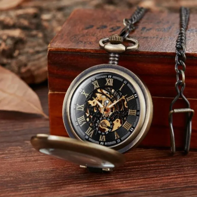 View 7 — Mechanical steampunk pocket watch