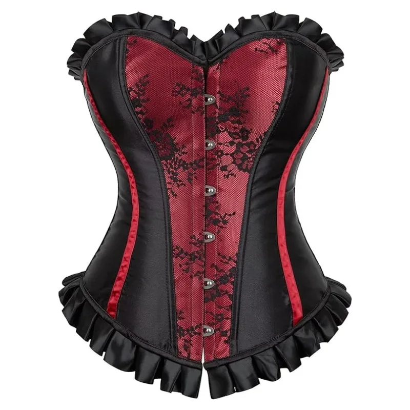 View 10 — Victorian steampunk corset — XXL