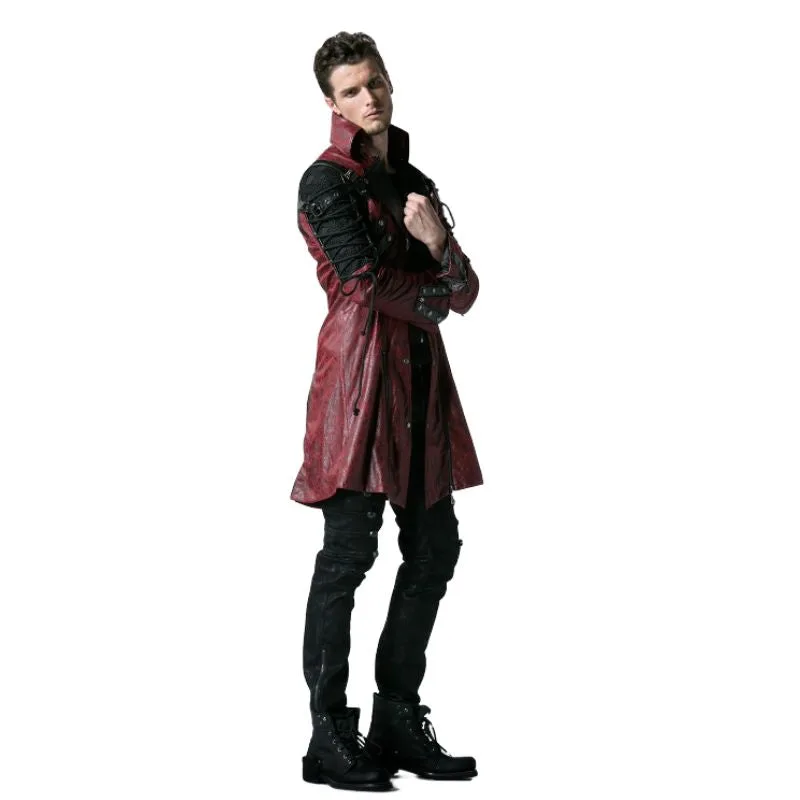 View 9 — Gothic steampunk coat — long