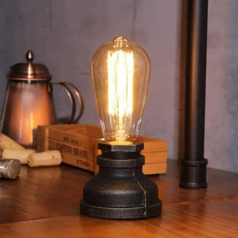 View 2 — Steampunk lamp — desk