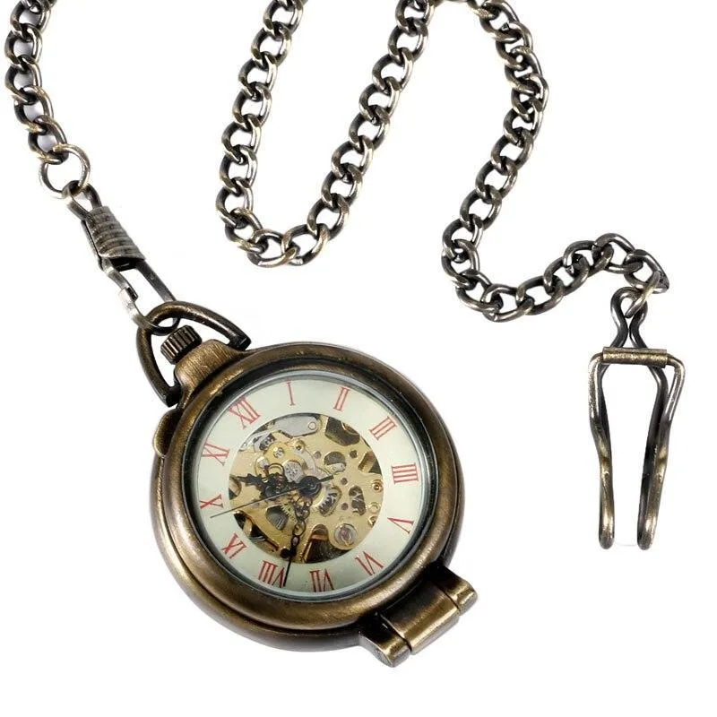 View 4 — Antique-style steampunk pocket watch