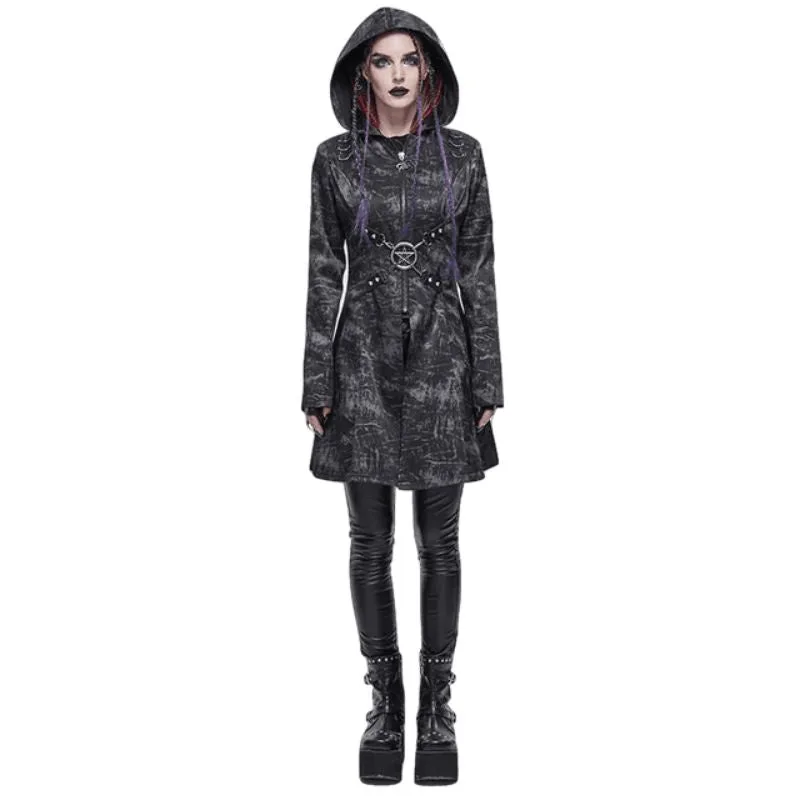 Women’s steampunk coat — metal Rock punk