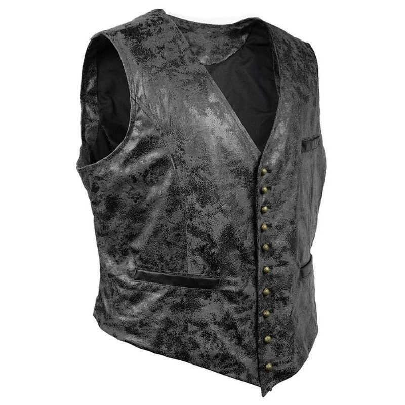 Steampunk waistcoat — aged