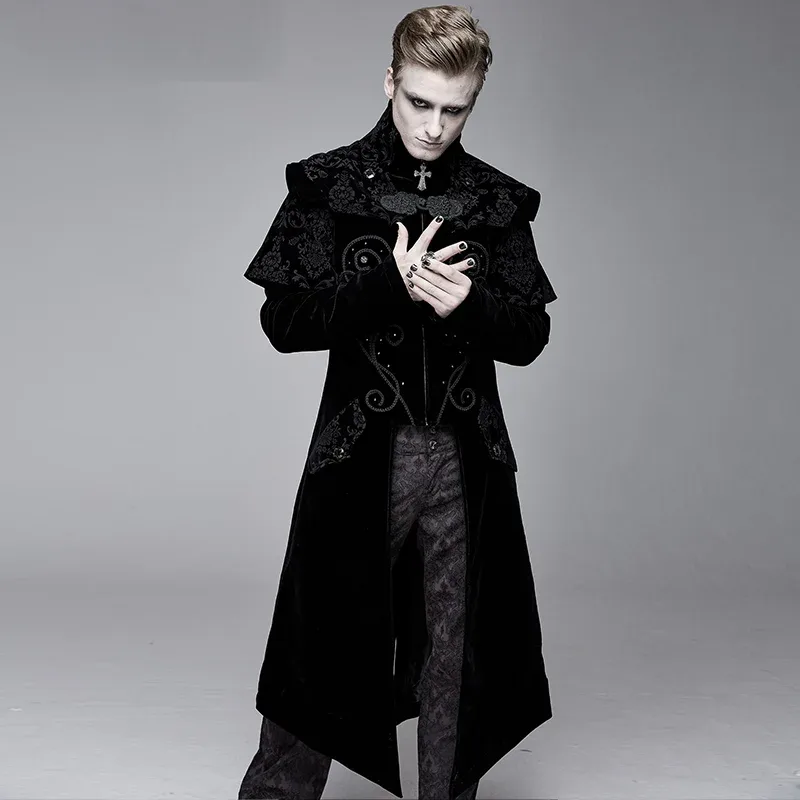 View 2 — Men’s Victorian steampunk coat