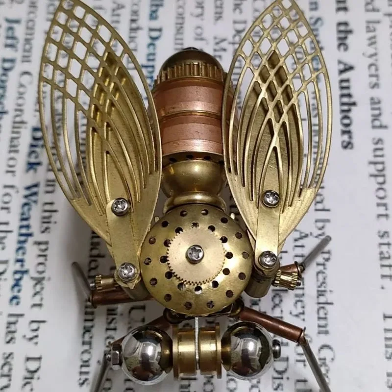 View 4 — Steampunk fly metal