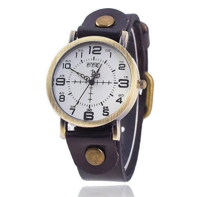 View 4 — Women’s steampunk watch — bracelet