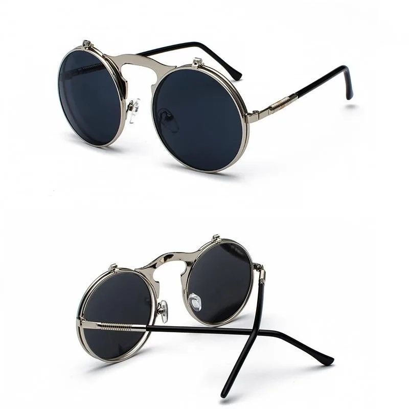View 9 — Steampunk glasses — double glass