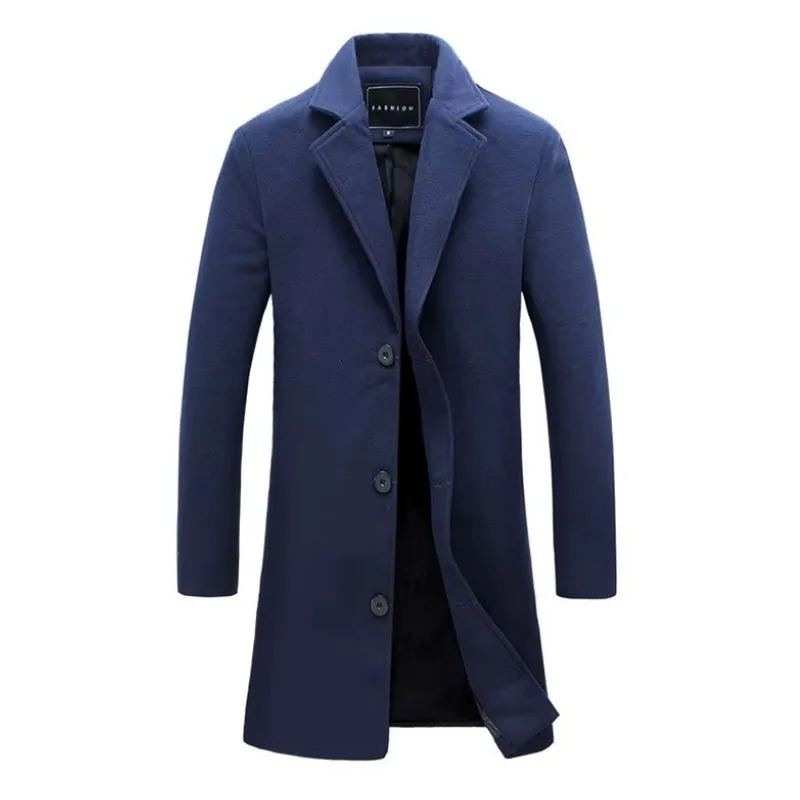 View 12 — Men’s steampunk coat — Pea long