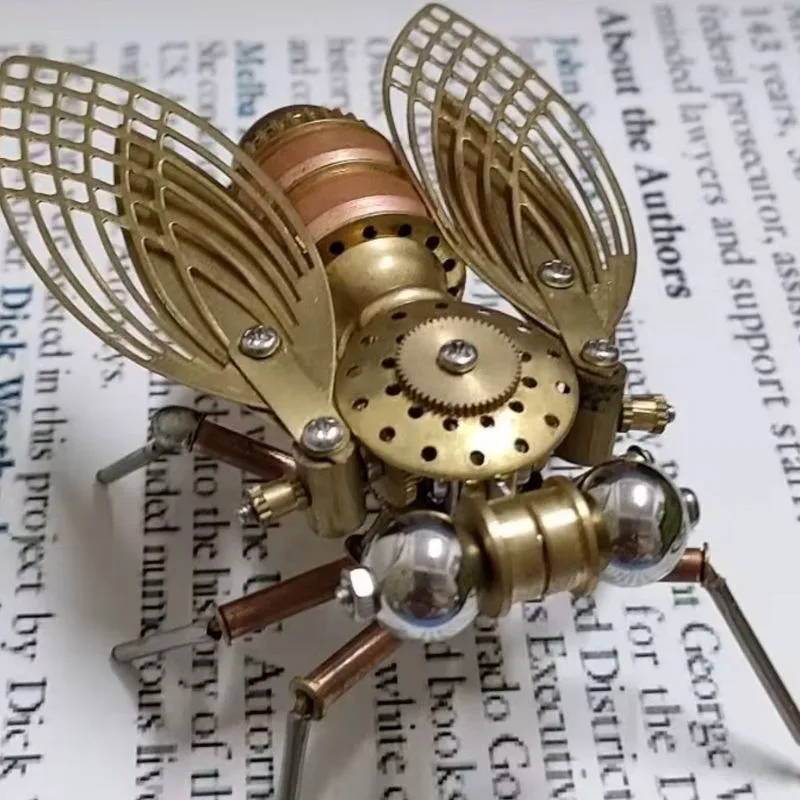 View 7 — Steampunk fly metal