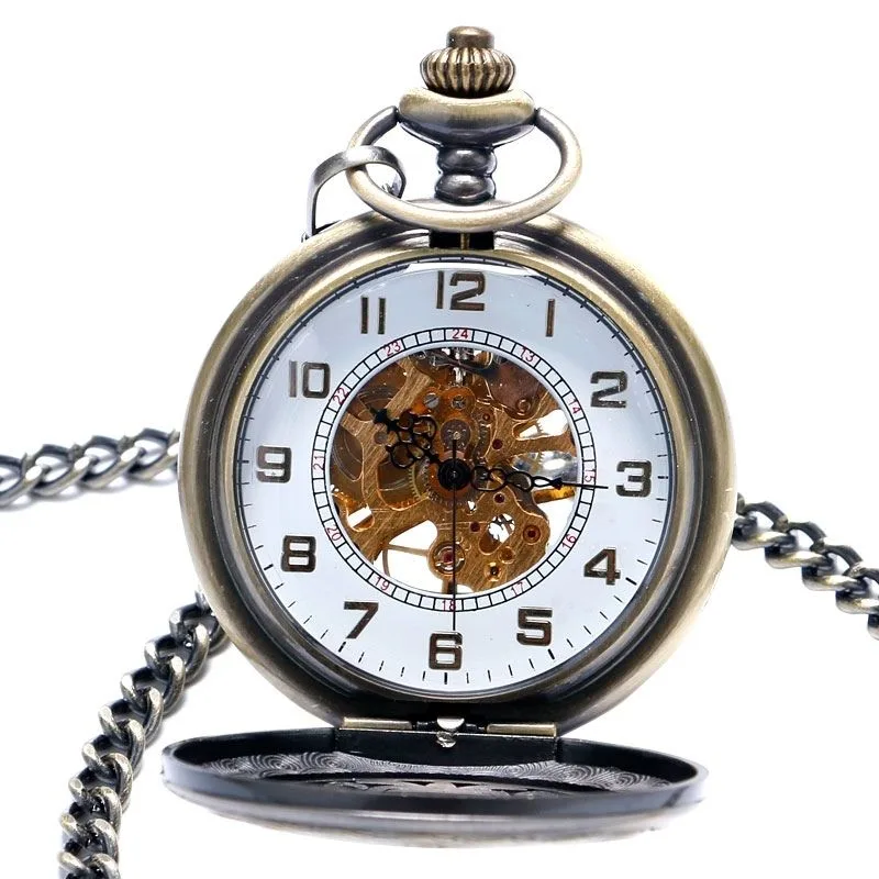 View 2 — Women’s steampunk pocket watch