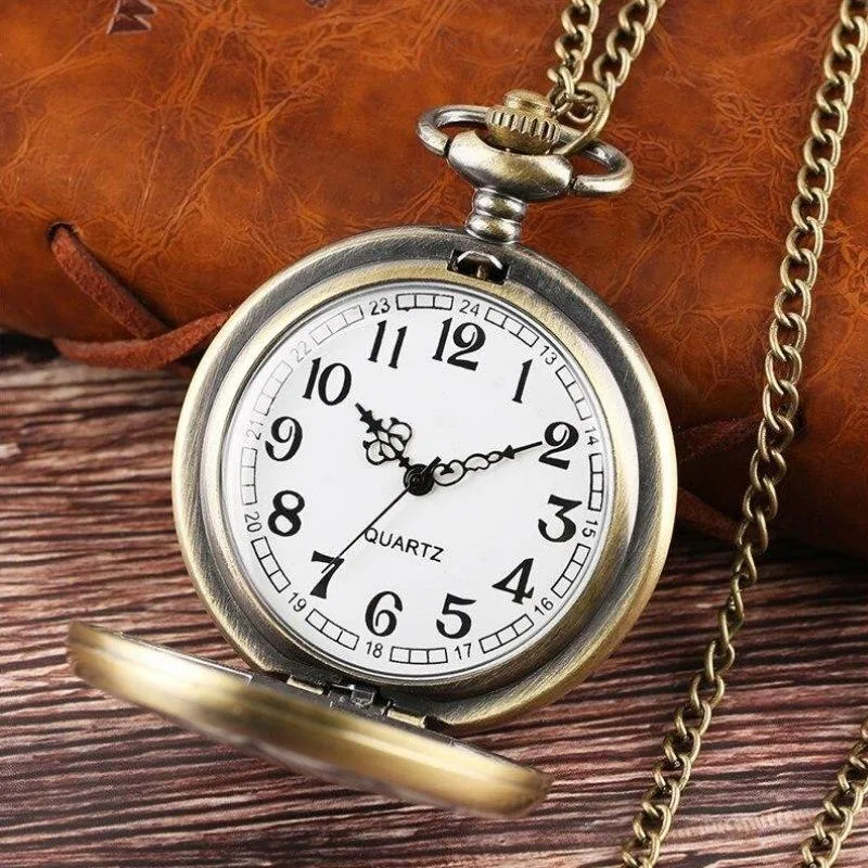 View 3 — Steampunk pocket watch — flowers