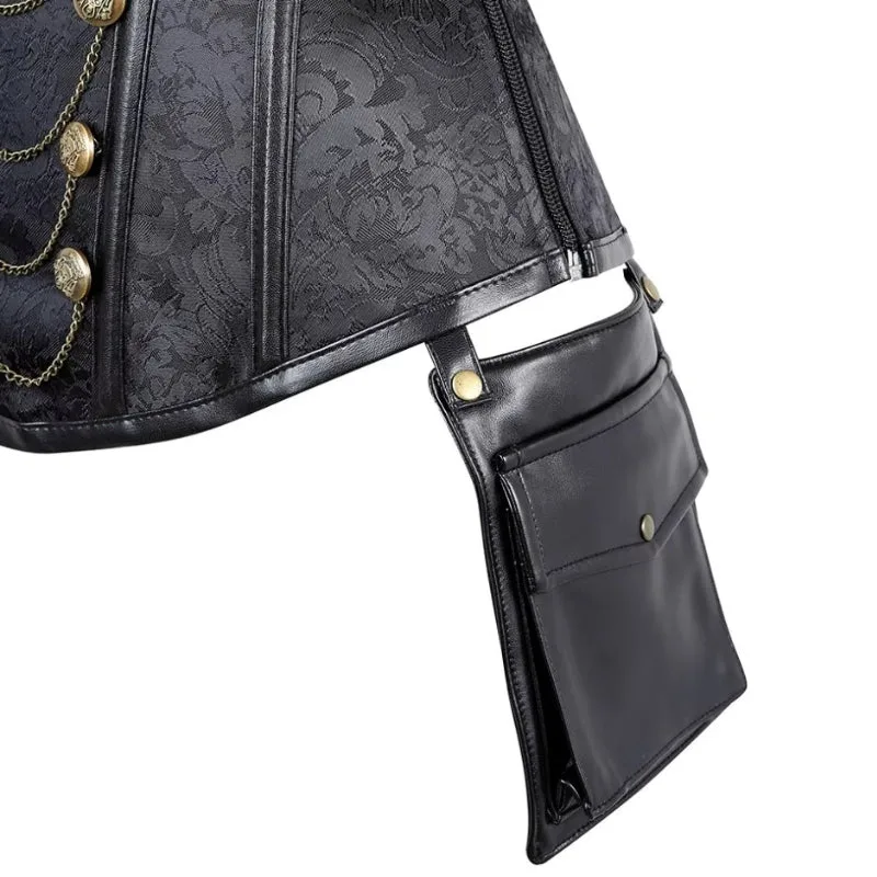 View 3 — Women’s gothic steampunk corset