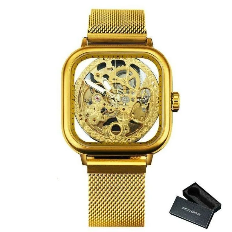 View 7 — Steampunk watch — visible movement